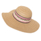 Lady Fashion New Design 100% Paper Straw Women Colorful Hat 