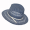 Lady Fashion 100% Straw Sun Dressed Floppy Hats Straw Hat /Cap