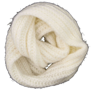 Wholesale Customized Acrylic Knitted Winter Neck Warmer Small MOQ Fashion Scarf Fashion Accessory