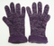 Wholesale Customized Small MOQ Hot Sale Acrylic Knitted Glove with Metal Yarn