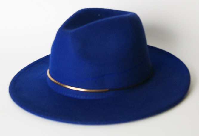 2017 New Arrival Unisex Wool Felt Hat Fedora Hats with Eyelet