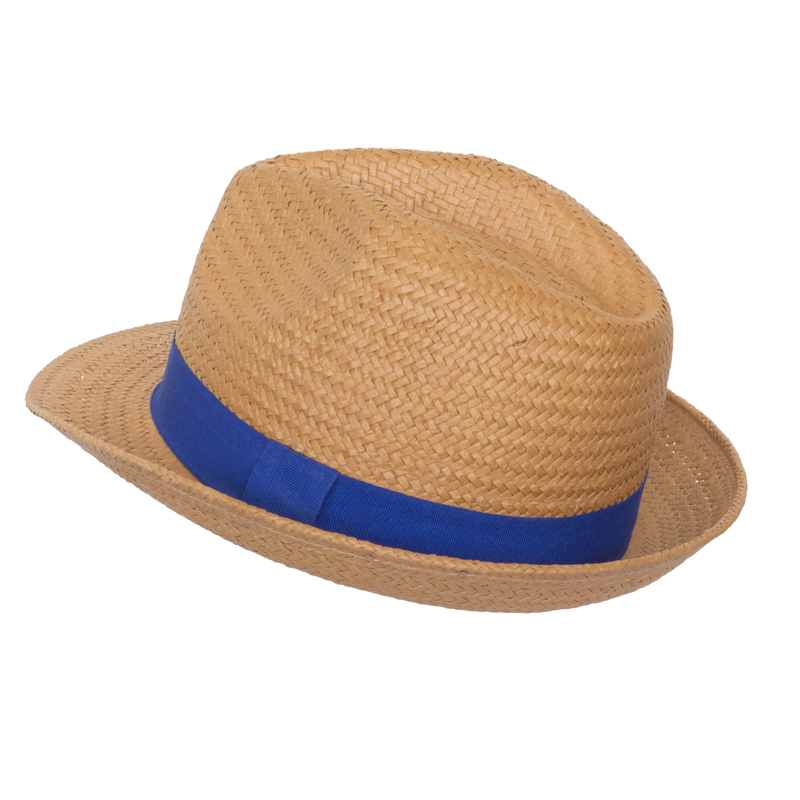 Customized Handmade Weaving Fedora Hats Paper Straw Hat Beach